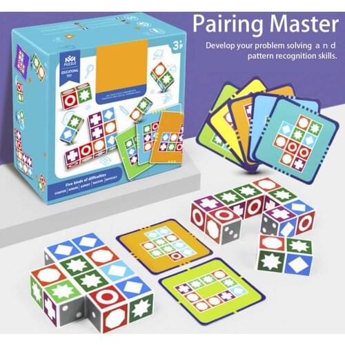 Kids Space Logical Thinking Board Game Matching Puzzle Family Party Games For Children Interactive Learning Educational Toys