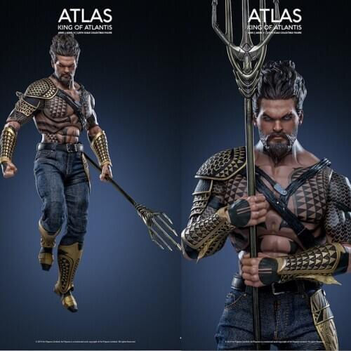 NEW Art Figures Atlas 1/6 Son of the Sea King 12-inch Action Figure 33CM For Collection Gift