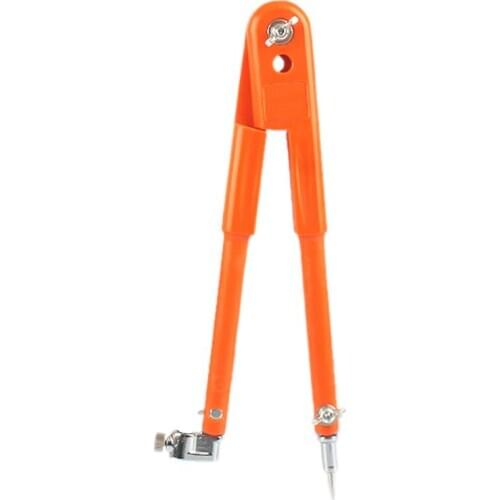 Small Size Carpenter Precision Pencil Compasses Large Diameter Adjustable Dividers Marking And Scribing Compass For Woodworking