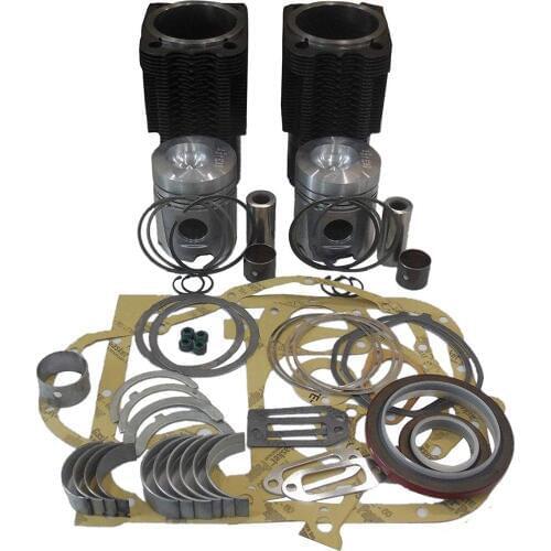 Holdwell Overhaul Kit STD Rebuild Kit 2 Cylinder for Deutz F2L912 Enigne 6035 D2506 D2807 D3006 D3607 tractor