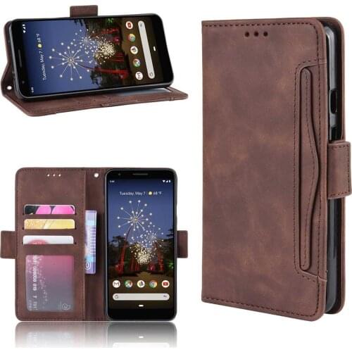 New Leather phone case for Google PIXEL 3A 3lite / 3axl XL 3lite X / 4 4xl back Cover Flip card wallet with stand Coque