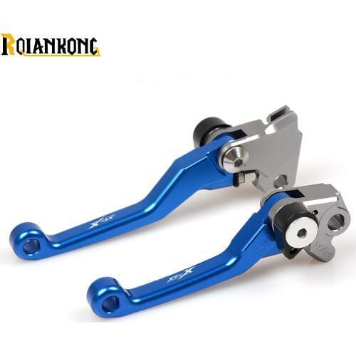 For Yamaha XT250X 2006-2015 Motorcycle Accessories CNC Pivot Brake Clutch Levers XT 250X 2012 13 14 with logo Dirt Bike Lever