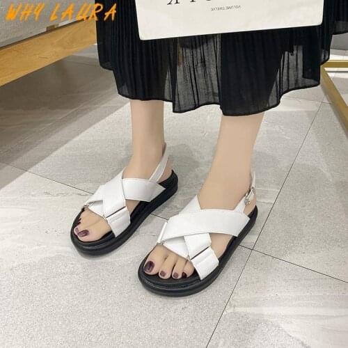 Womens Wear Sandal 2021 Summer Flat Sporting Fashion Comfortable Light Beach Roman Style Open-Toed Outdoor Sandal