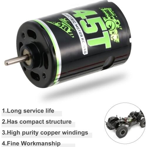 20T 27T 35T 45T 540 Brushed Motor High Quality RC Accessories for 1:10 Scale RC Off-road Climbing Car
