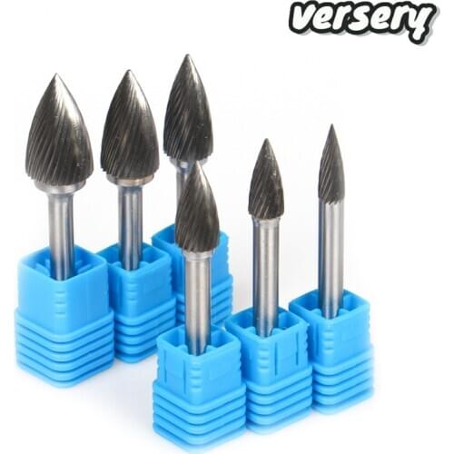 Free shipping G type Head Tungsten Carbide Rotary file Tool Point Burr Die Grinder Abrasive Tools Drill Milling Carving Bits