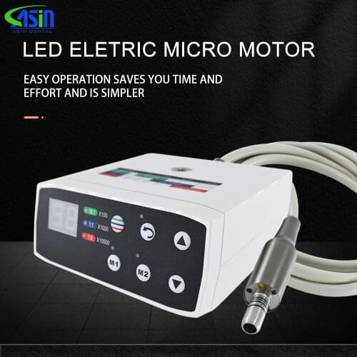 Dental clinical brushless LED micro motor fiber optical electric motor handpiece odontología odontologia dentistry tool dentist