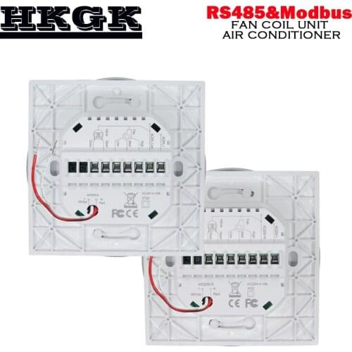 Inroom heat thermostat Modbus & RS485 temperature regulator control NC/NO valve for heating or cooling