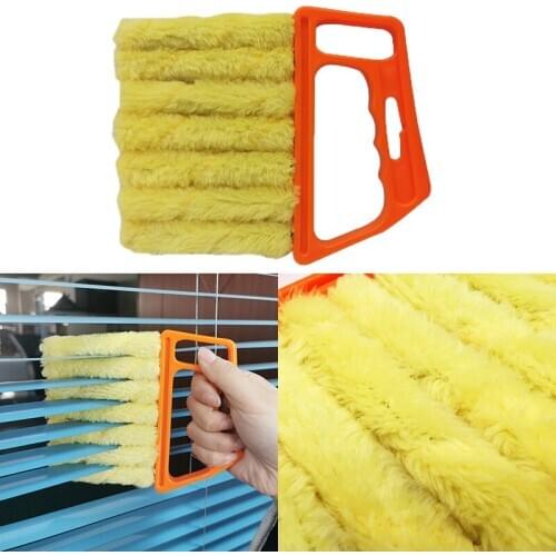 1 Pcs Car Air Conditioner Vent Outlet Cleaning Brush Car Meter Detailing Cleaner Blinds Duster Brush Car Cleaning Supplies