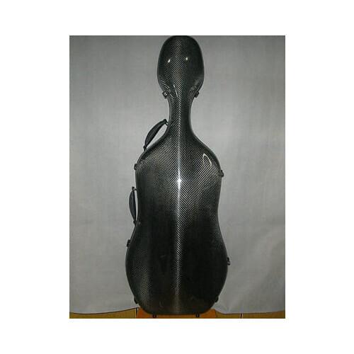 1pcs Pure carbon fiber cello case 4/4.hard full size cello case light weight
