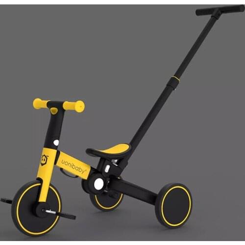 Children Bicycle Tricycle Child Bike Foldable Baby Balance Bicycle Childrens Scooter Kids Walker trike baby stroller 5 in 1