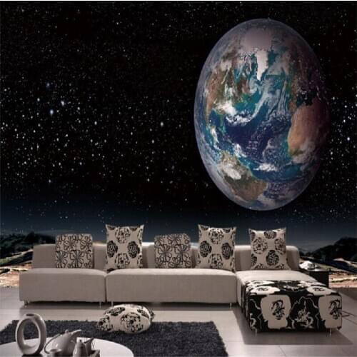 Custom Size Photo ceiling wallpaper KTV bar 3D dimensional wallpaper hotel bedroom living room non-woven wallpaper murals