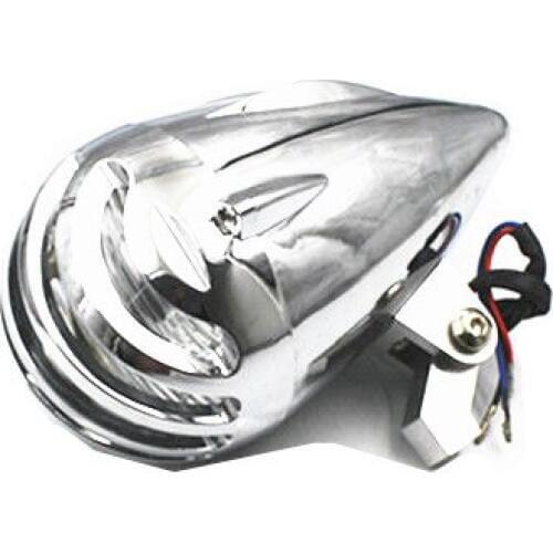 Chrome 4.5" High Low Beam Head Light Headlight for Harley Electra Glide Touring Ultra Softail Bobber Chopper Cruiser Custom