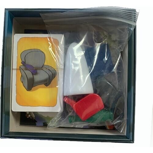 Geistes 1 Board Game 2-8 Players Family/Party Best Gift for Children English Instructions Cards Game Reaction Blitz Game