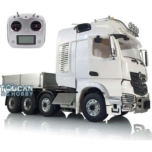 LESU 1/14 Metal Chassis Light Sound Hopper For DIY Benz 3363 RC Truck THZH0774