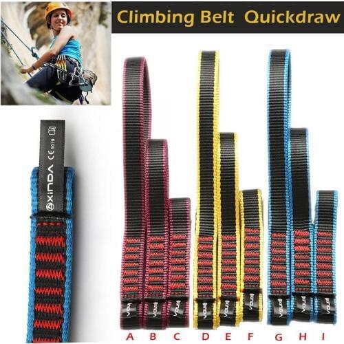 Outdoor Rock Climbing Belt Support Protective Harness Sling Mountaineering Safety Equipment