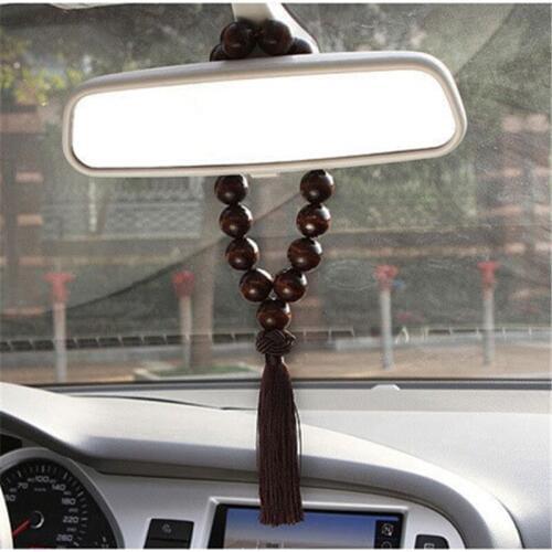 New wooden Buddha 21 beads car interior decoration for Audi BMW all series Mercedes-Benz all class A B C E S G M ML CL CLK CLS