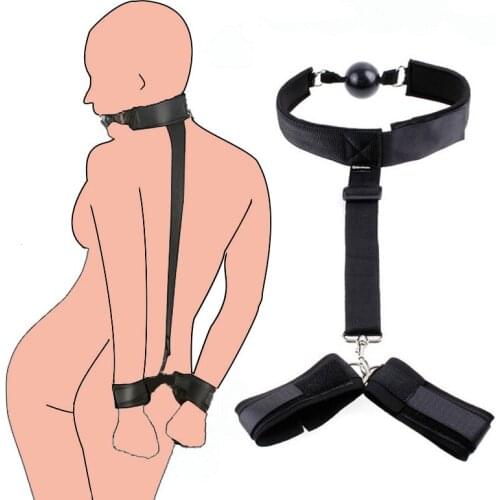Sex Handcuffs Collar Adult Games Fetish Flirting Nipple Clamps Bdsm Bondage Rope Slave Whip Nipple Clip Sex Toys For Couples