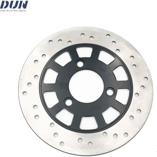 220mm Disc Brake Plate PCD3x80mm Steel Material for Scooter Hub Motor