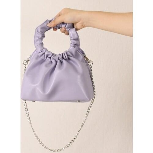 Pleated Cloud Bag 2021 Mini Brands Chain Shoulder Bag Luxury Leather Handbags Crossbody Bags For Women Sac De Luxe Femme