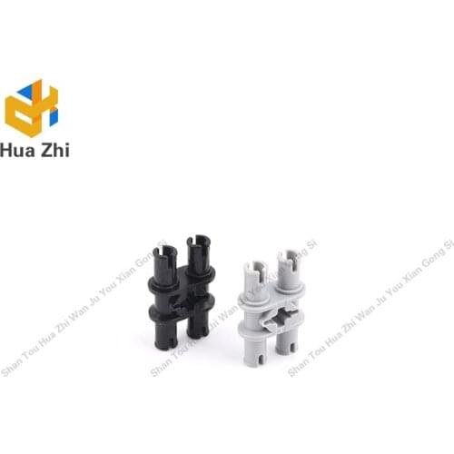 "Building Blocks Parts 32138 10PCS Technic Pin Double with Axle Hole LEGOING MOCS Education"