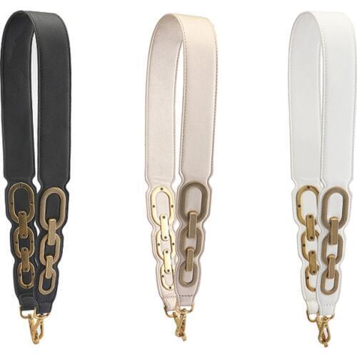 Genuine Leather Shoulder Straps Handbags bags Leather Wide Shoulder Replacement Strap Bag Belt for Women Bag Accessories