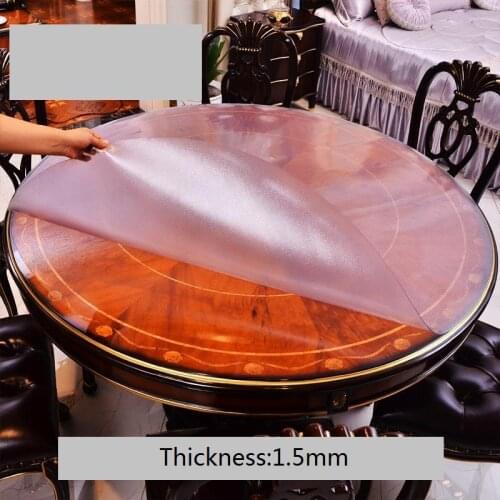 Mantel Plastico Tafellaken Waterproof Round Manteles Redondo Para Redonda Tablecloth Nappe Toalha De Mesa Cover PVC Table Cloth