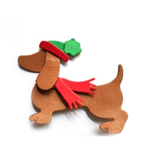 2020 Metal cutting dies Dog Animal mold Scrapbook paper craft knife mould blade punch dies Album Decorative Paper Cards