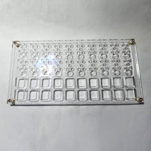 Acrylic Board for Lubricate Switch Mechanical Keyboard Switch Lube Modding P9YA