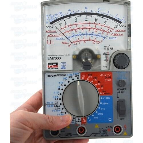 EM7000 Analog Multitesters/FET Tester High Sensitivity For Measurement Of Lower Capacitance Electrical