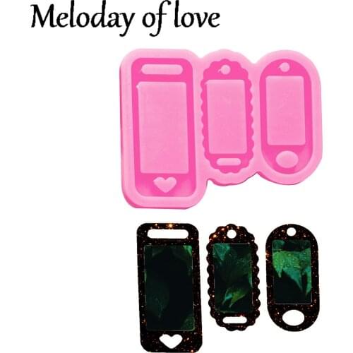Hotel Brand Tag Silicone Mold, Accessory Key Chain Label, Crafts with Epoxy for Luggage Tag DY0868
