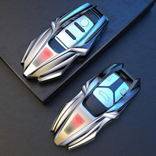 Car Key Shell Car Key Case Key Holder Cover Shell For Audi A1 S1 A3 S3 RS6 TT Q3 Q7 A4L A5 A6L A7 A8L S5 S6 Q5 SQ5 RS5 Key Chain
