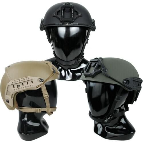 New TMC 18AF Outdoor Tactical ABS 18Ver AF Helmet with Mount BK/RG