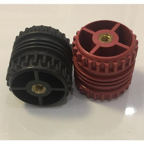 50*50mm 50x50mm Red Grey M8 M10 Bore Nut Female Thread Plastic GGD GCS SGR Insulation Column Busbar Support Enhanced Insulator