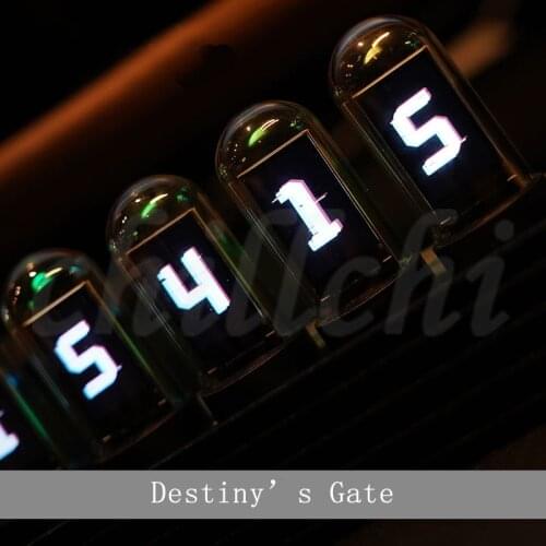IPS RGB quasi glow tube clock desktop creative decoration boyfriend gift destinations gate