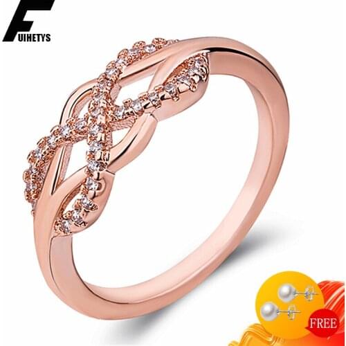Fashion Women Ring 925 Silver Jewelry Cross Shape Zircon Gemstones Finger Rings for Girl Wedding Engagement Party Accessories