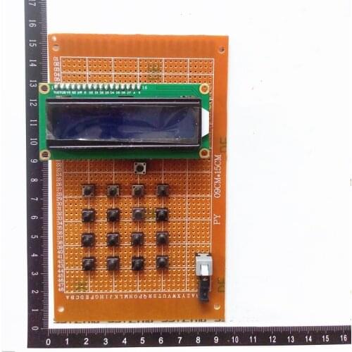 Based On 51 Single Chip Computer Calculator Diy Design Kit Calculator Electronic Diy Kit Electronic Diy Parts