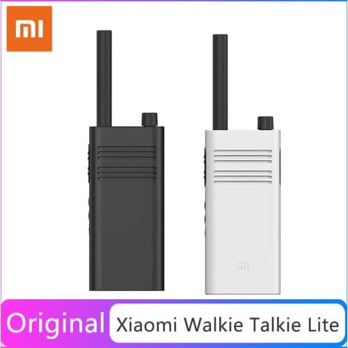 Original Xiaomi Mijia Smart Walkie Talkie Lite 40mm Large-diameter Speaker / 5 days long standby Smart Phone APP Control Outdoor