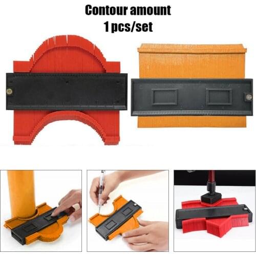 Plastic Profile Copy Gauge Contour Gauge Duplicator Contour Scale Template Wood Marking Tools Tiling Laminate Tiles General Tool