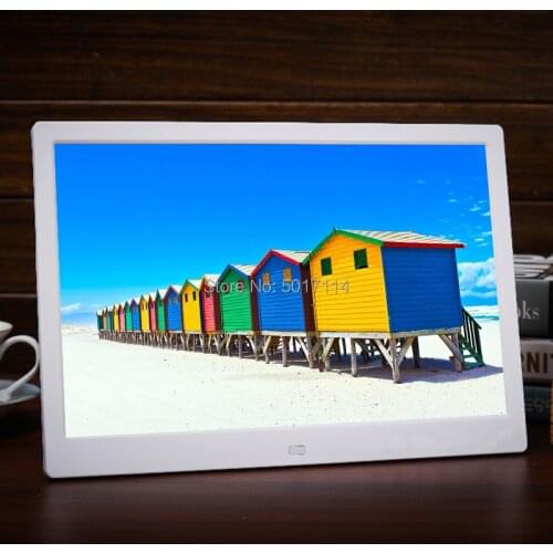 15 Inch LED Backlight HD 1280*800 Full Function Digital Photo Frame Electronic Album digitale Picture Music Video