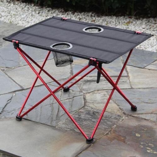 Portable Lightweight Outdoors Table For Camping Table Aluminium Alloy Picnic BBQ Folding Table Outdoor Activties Tavel Tables