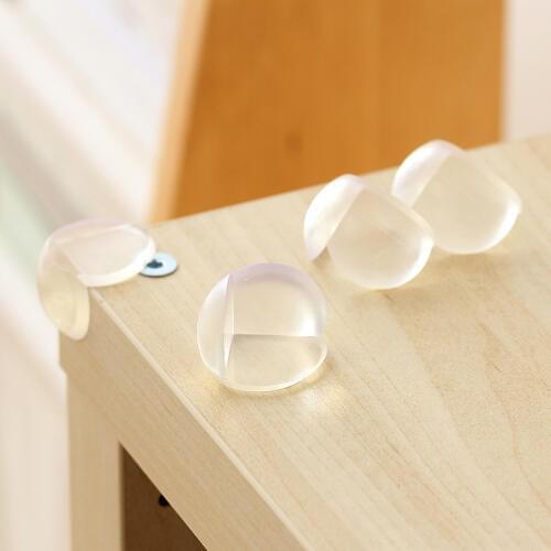 50pcs/lot Children Protection Table Corner Baby Safety Silicone Protector Children Safety Edge Corner Guards Protection hTRQ0045