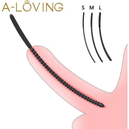 Silicone Horse Eye Stick Urethral Stimulator Plug Sex Toys Male Phallus Stimulates Masturbation Homosexuality Insert Apparatus