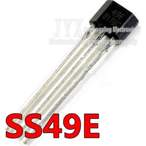 10pcs 49E Hall element SS49E OH49E TO-92S Hall sensor Hall Effect Sensor new