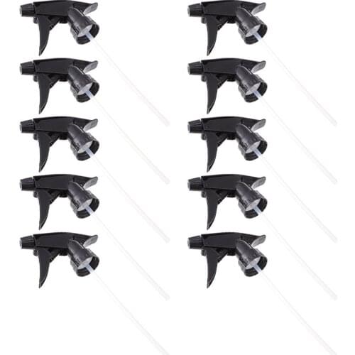 10 PCS Trigger Sprayer with 2 Spraying Patterns Spray Bottle Replacement Head