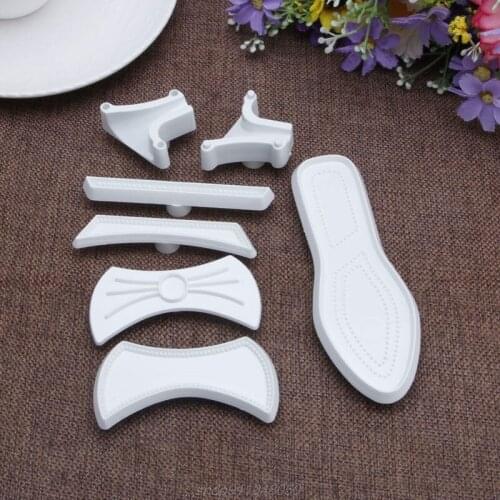 9Pcs High-Heeled Shoes Fondant Cake Cutter Mold Sugarcraft Mold Decorating Tools MY25 21 Dropshipping