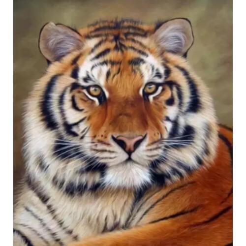 Diamond Embroidery Tiger Mosaic 5D Diamond Painting Full Square/Round Diamond Cross Stitch Needlework DIY Animal Painting Craft