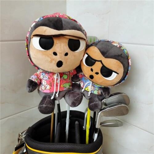 CARTOON Orangutan golf driver headcover Animal golf club fw wood cover CUTE GIFT