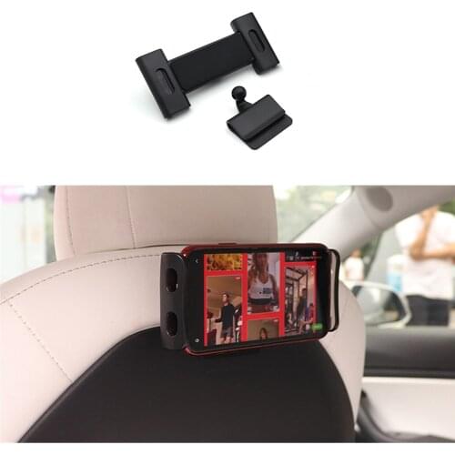 For Tesla Model 3/Y 2019-2021 Car Back Seat IPAD Mobile Phone Holder Mount Phone Holder Cradle Stable
