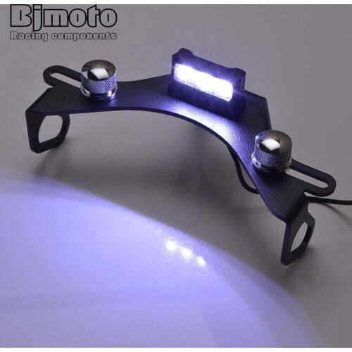 Motorcycle R6 License Plate Holder Number Plate Hanger Tail Tidy Bracket For Yamaha Yzf R6 2006-2016 Motorbike With Plate light