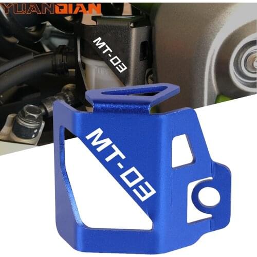 For YAMAHA MT03 MT 03 MT-03 2015 2016 2017 2018 2019 2020 2021 Motorcycle Rear Brake Fluid Reservoir Cap Cover Guard Protector